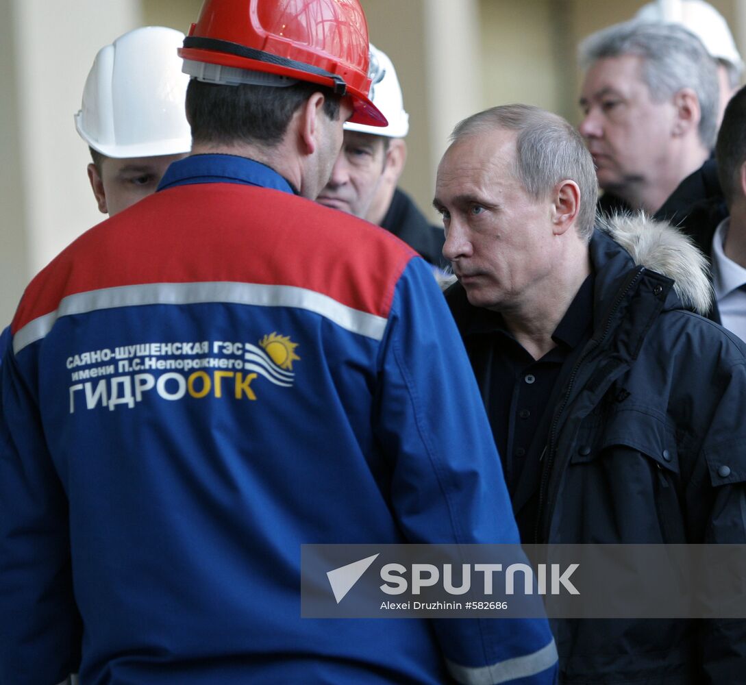 Vladimir Putin visits Republic of Khakasiya