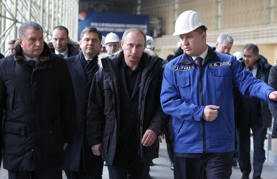 Vladimir Putin visits Republic of Khakasiya