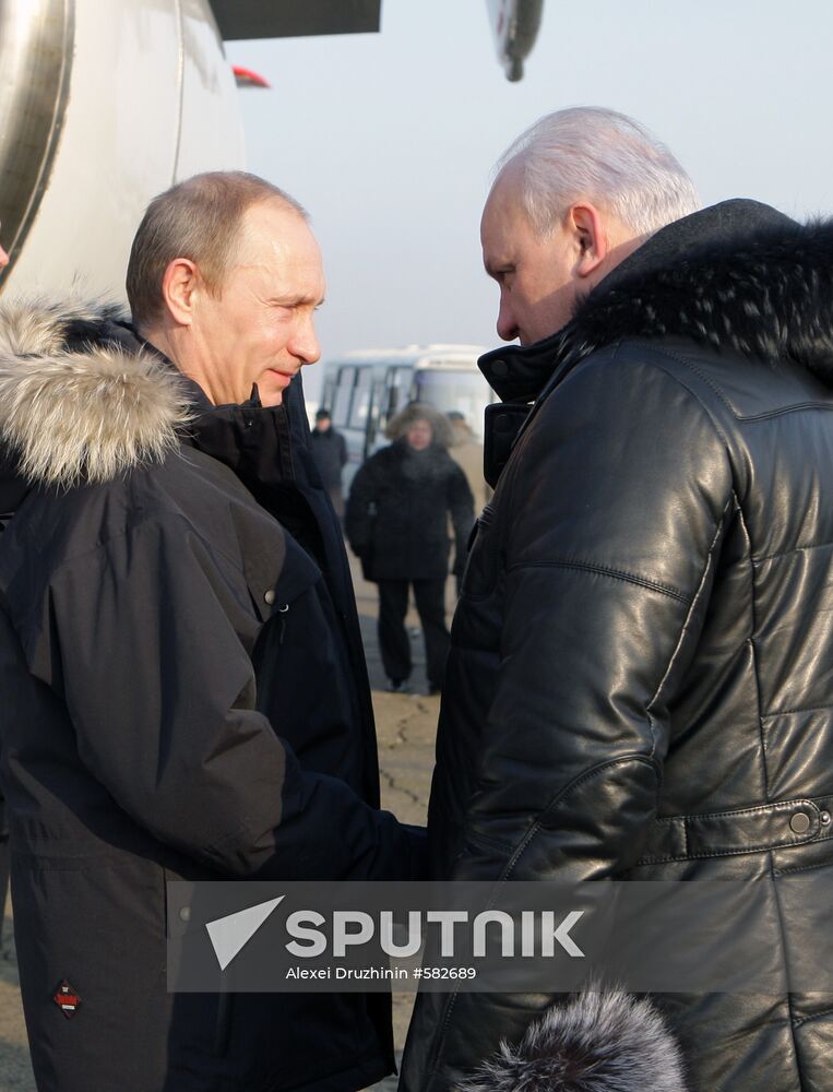 Vladimir Putin visits Republic of Khakasiya