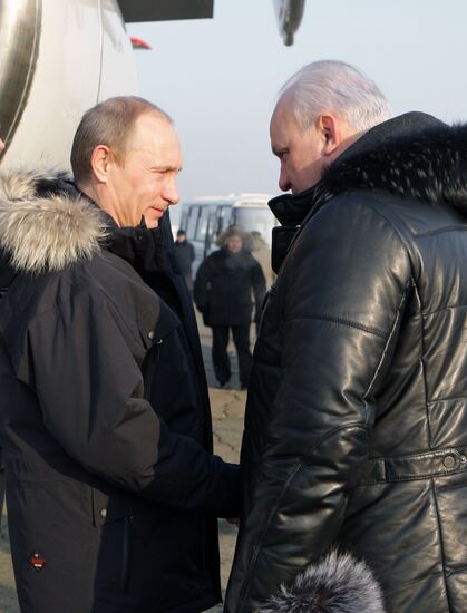 Vladimir Putin visits Republic of Khakasiya