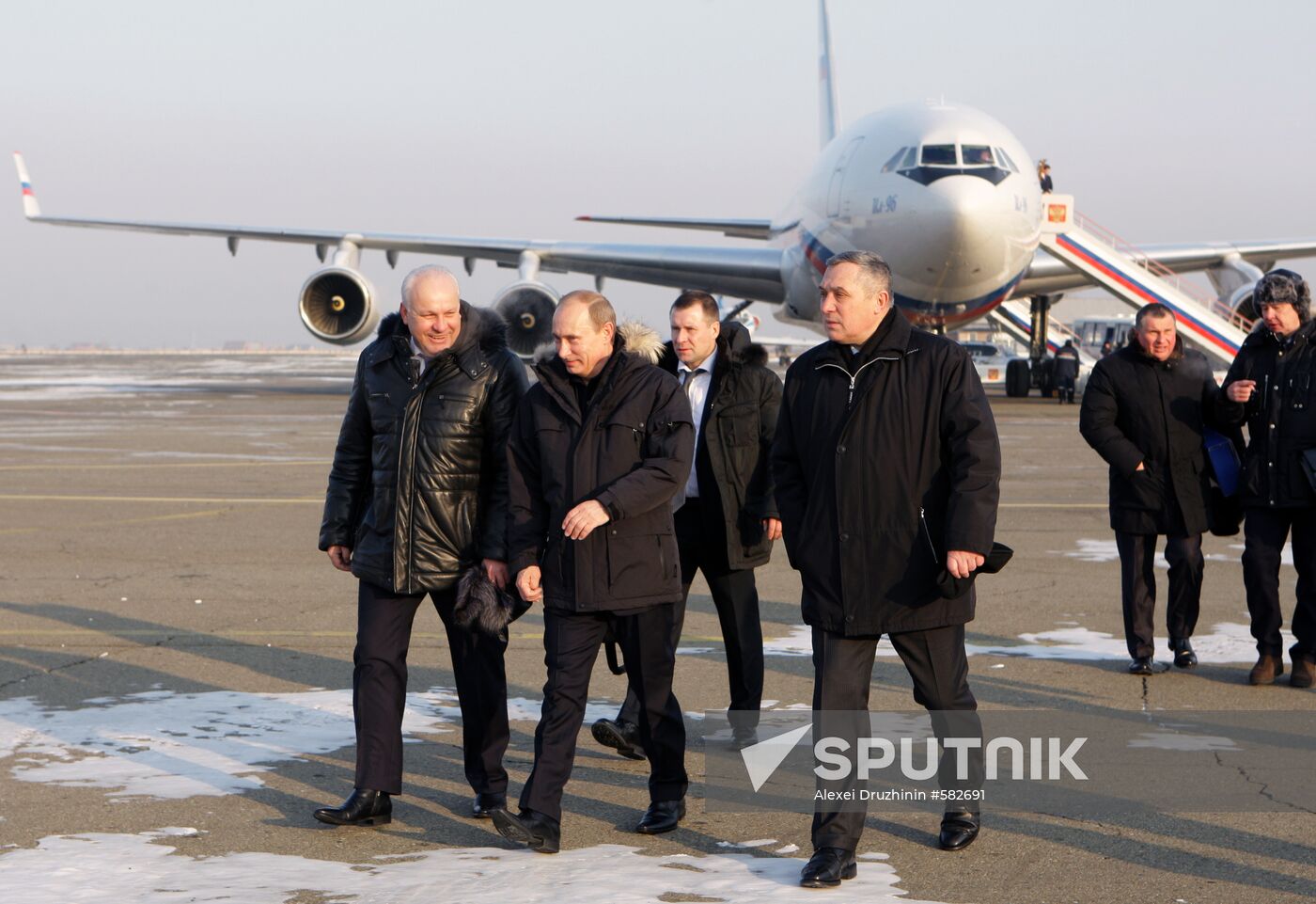 Vladimir Putin visits Republic of Khakasiya