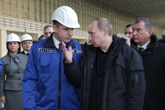 Vladimir Putin visits Republic of Khakasiya