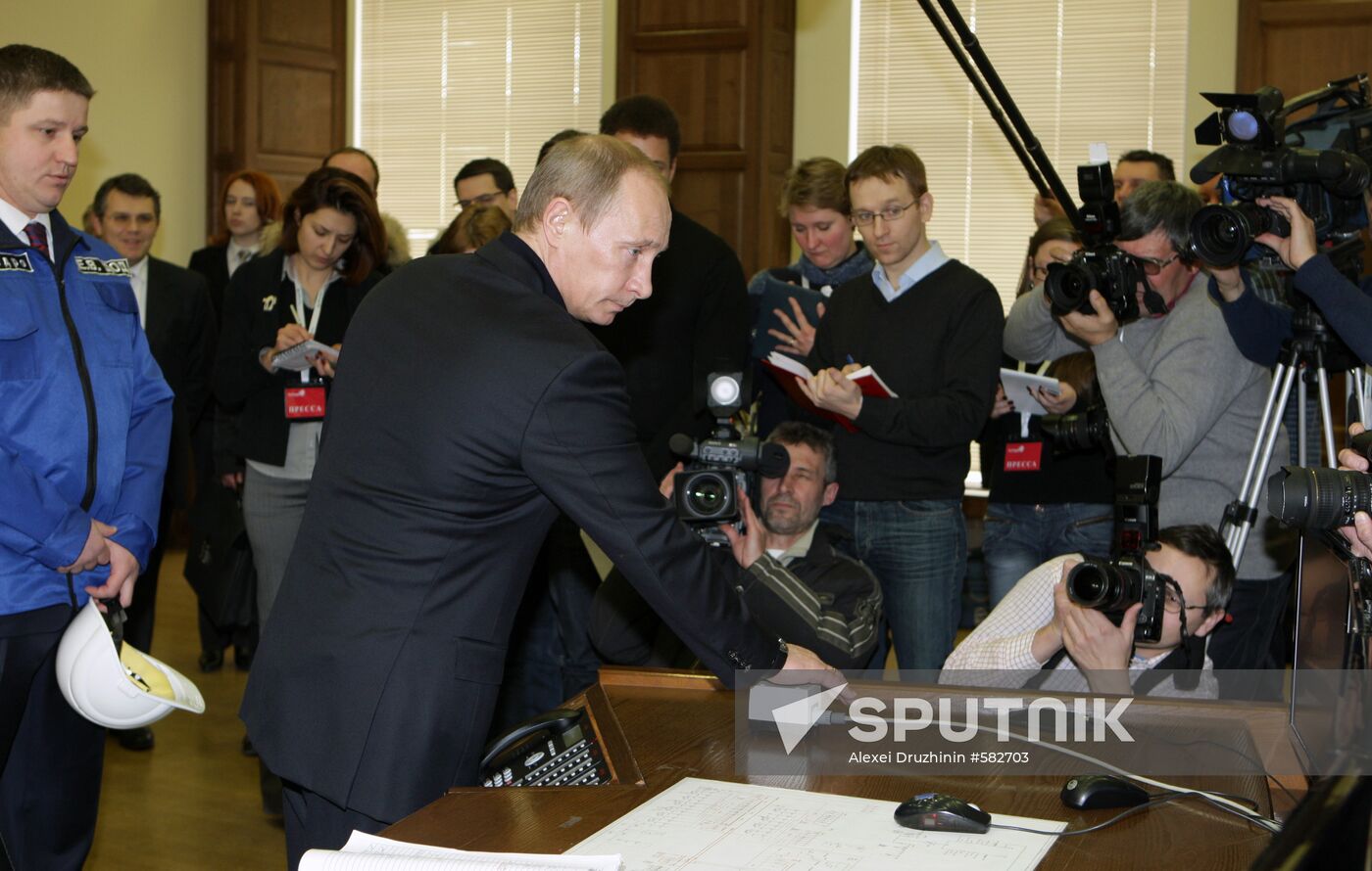 Vladimir Putin visits Republic of Khakasiya