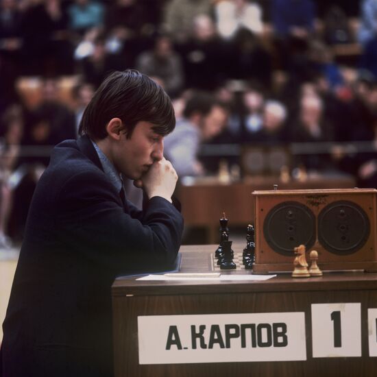 Tournament chess match of USSR teams