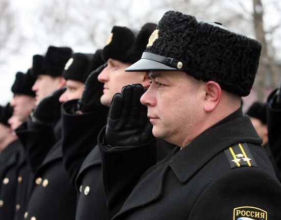 The Marshal Shaposhnikov ASW ship. Gulf of Aden