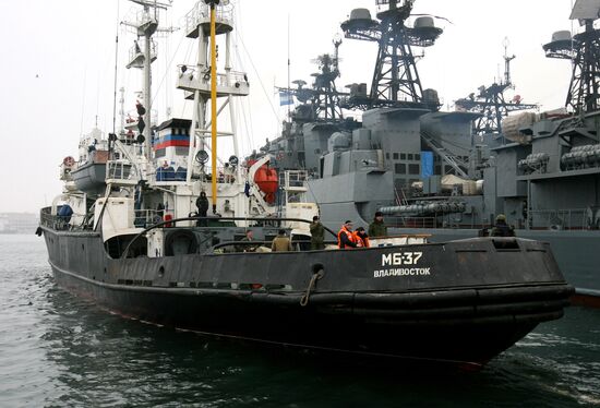 The Marshal Shaposhnikov ASW ship