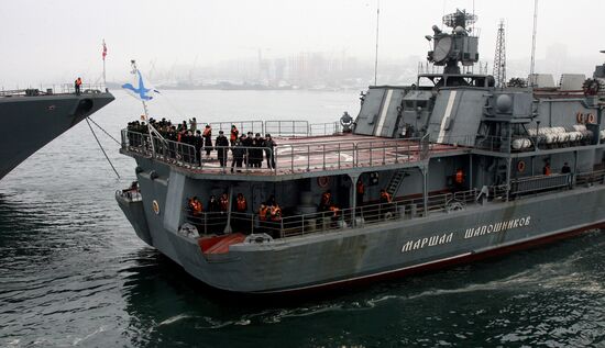 The Marshal Shaposhnikov ASW ship