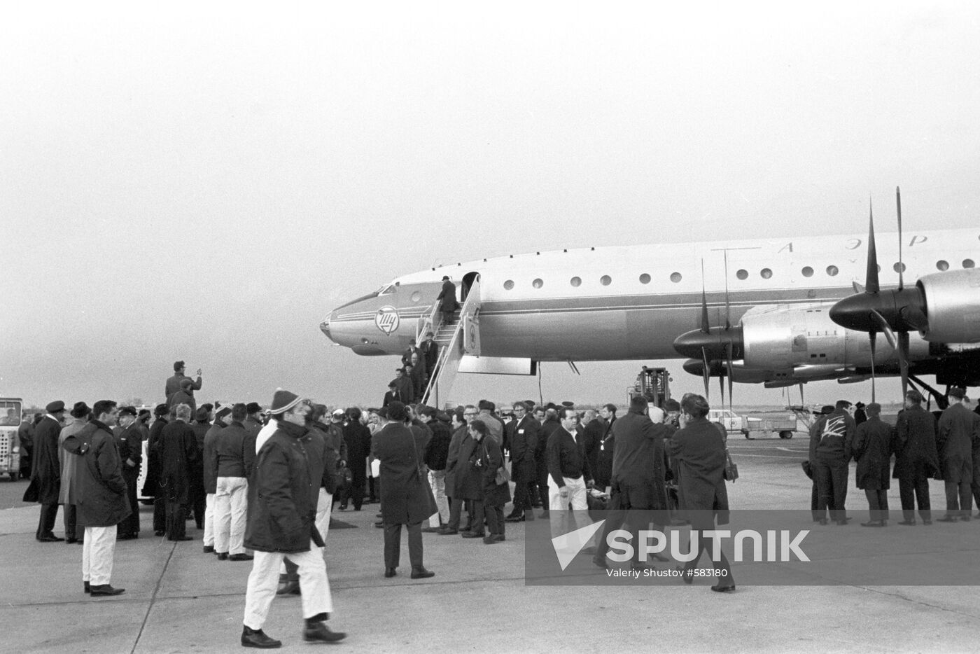 Tupolev Tu-114 airliner