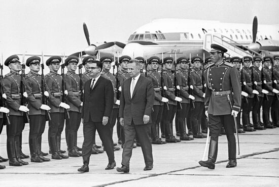 Iraqi Prime Minister Abd ar-Rahman al-Bazzaz's visit to USSR