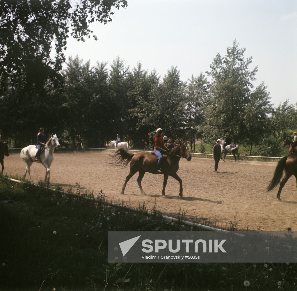 Horse riding school