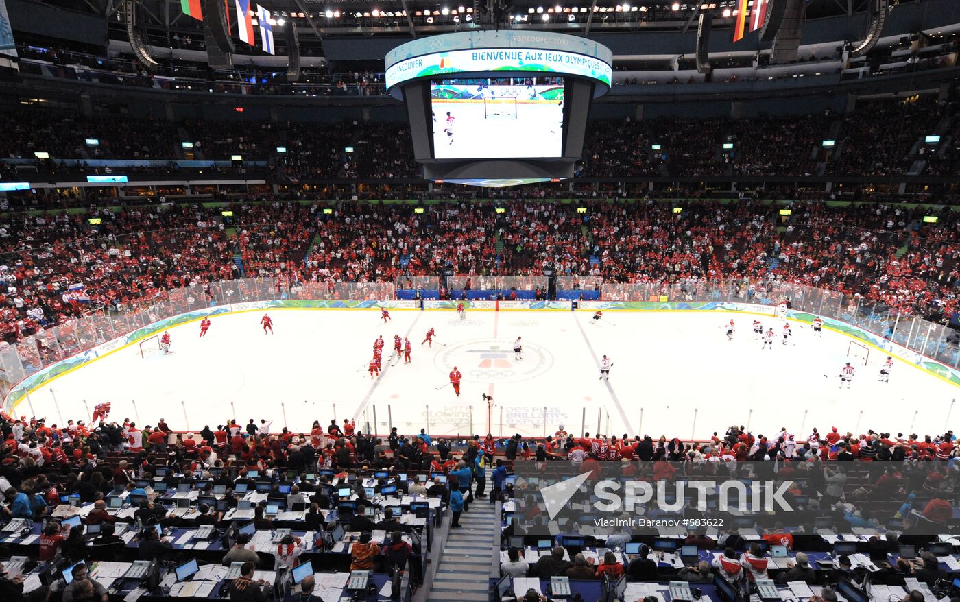 XXI Olympic Winter Games. Ice Hockey. Quarterfinals