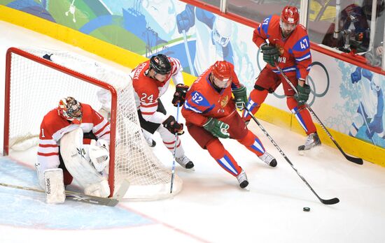 XXI Olympic Winter Games. Ice Hockey. Quarterfinals