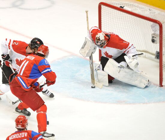 XXI Olympic Winter Games. Ice Hockey. Quarterfinals