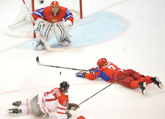 XXI Olympic Winter Games. Ice Hockey. Quarterfinals