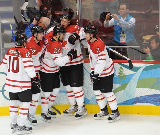 XXI Olympic Winter Games. Ice Hockey. Quarterfinals