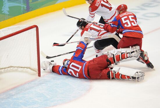 XXI Olympic Winter Games. Ice Hockey. Quarterfinals