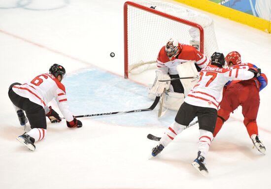 XXI Olympic Winter Games. Ice Hockey. Quarterfinals