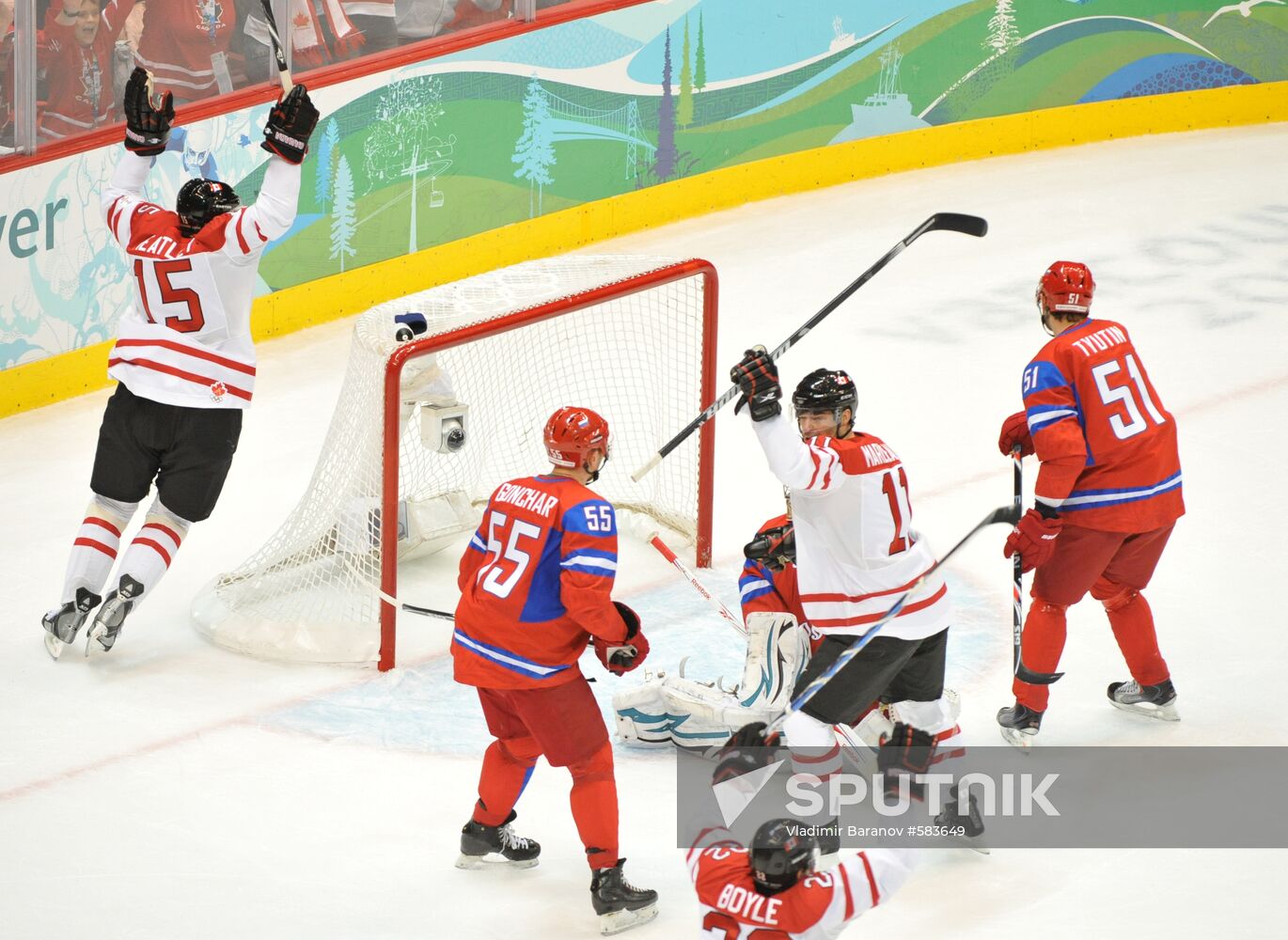 XXI Olympic Winter Games. Ice Hockey. Quarterfinals