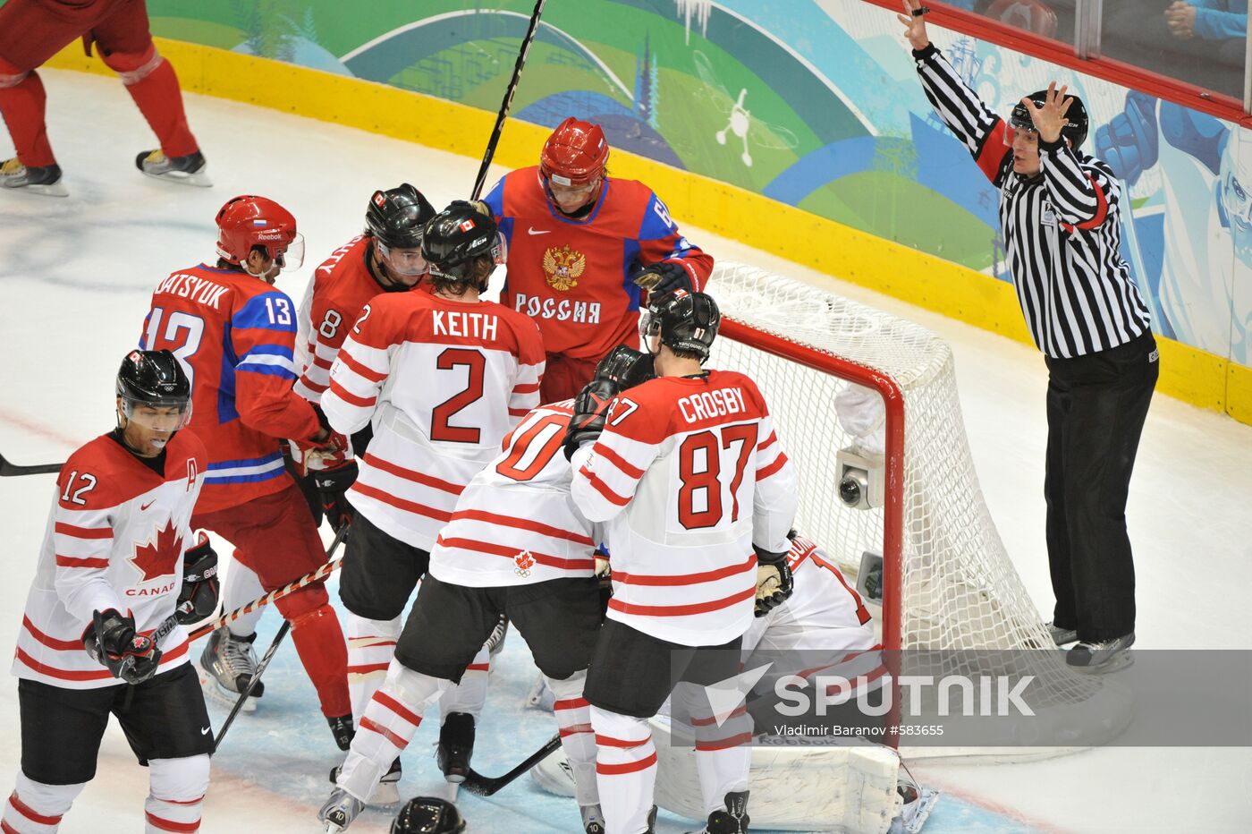 XXI Olympic Winter Games. Ice Hockey. Quarterfinals