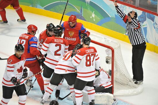 XXI Olympic Winter Games. Ice Hockey. Quarterfinals