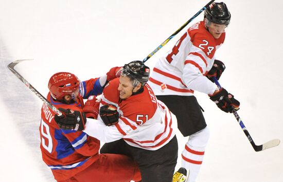XXI Olympic Winter Games. Ice Hockey. Quarterfinals