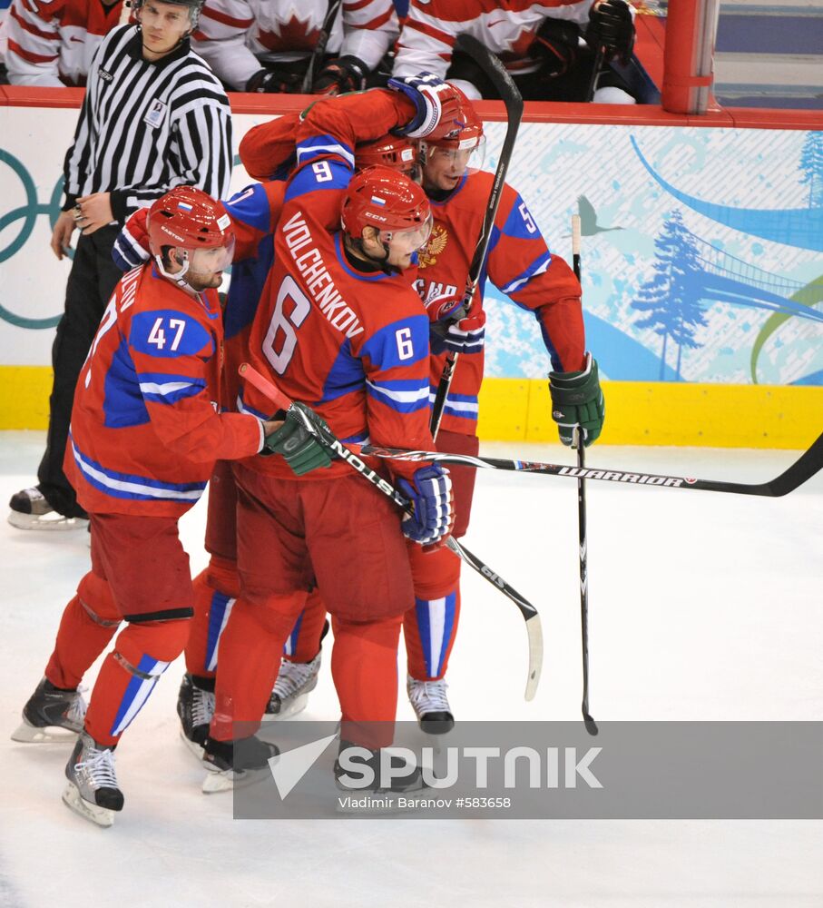 XXI Olympic Winter Games. Ice Hockey. Quarterfinals
