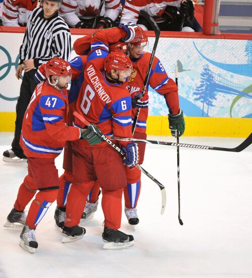 XXI Olympic Winter Games. Ice Hockey. Quarterfinals