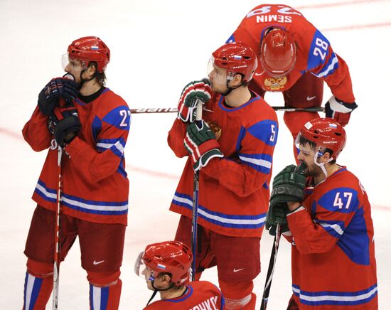 XXI Olympic Winter Games. Ice Hockey. Quarterfinals