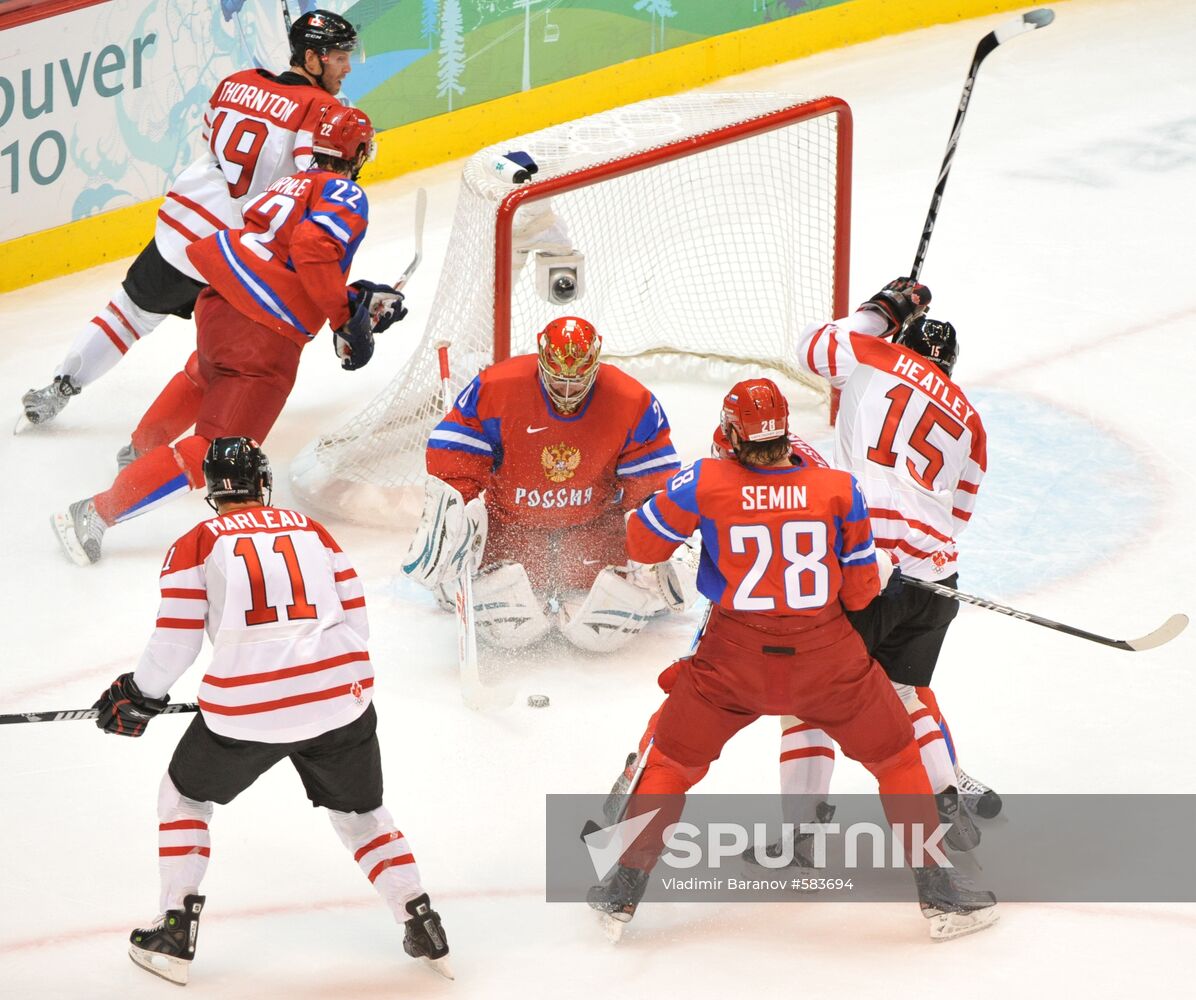 XXI Olympic Winter Games. Ice Hockey. Quarterfinals