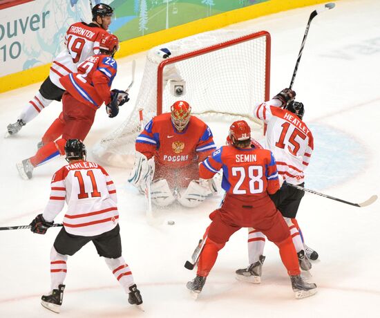 XXI Olympic Winter Games. Ice Hockey. Quarterfinals