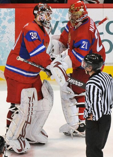 XXI Olympic Winter Games. Ice Hockey. Quarterfinals