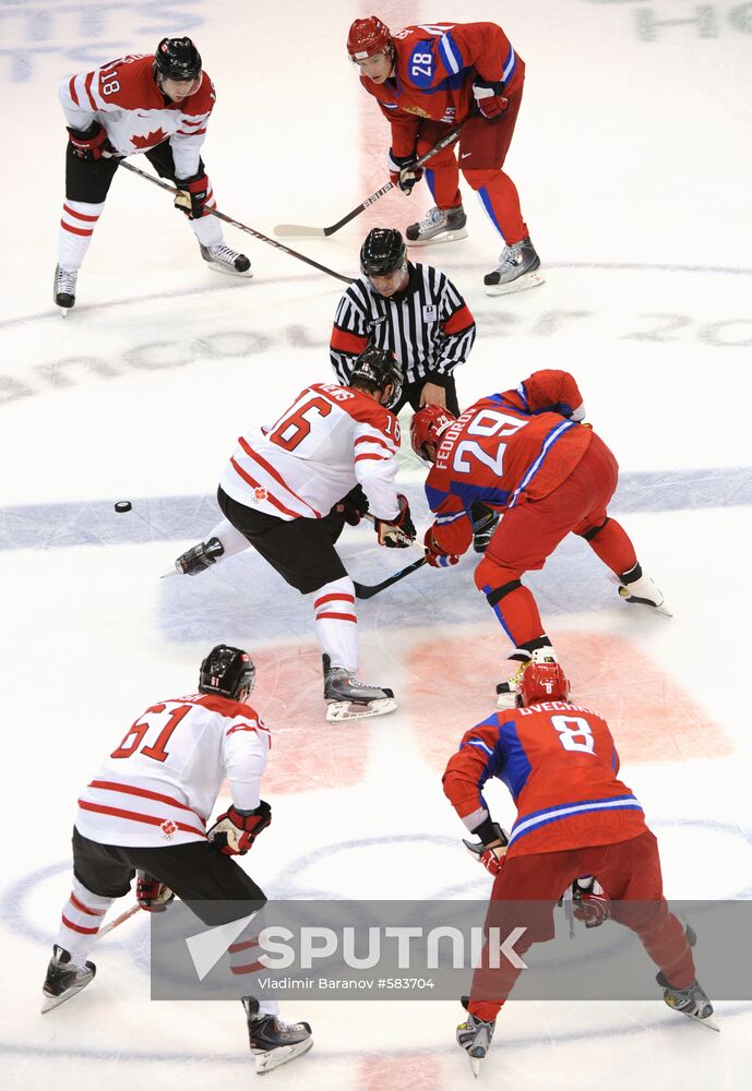 XXI Olympic Winter Games. Ice Hockey. Quarterfinals