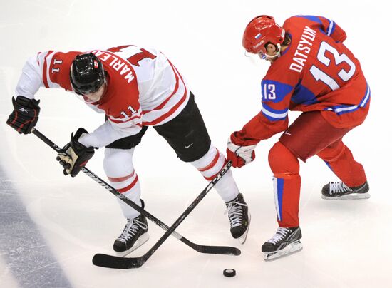 XXI Olympic Winter Games. Ice Hockey. Quarterfinals