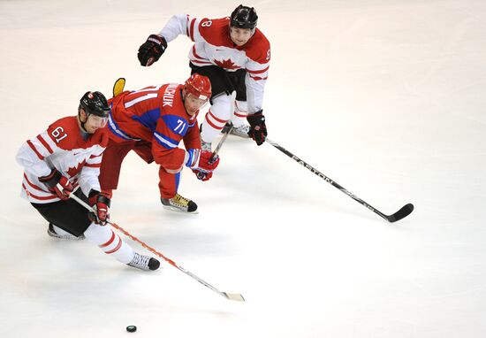 XXI Olympic Winter Games. Ice Hockey. Quarterfinals
