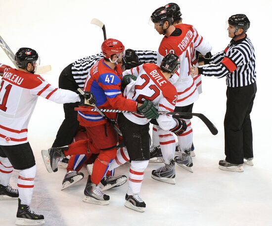XXI Olympic Winter Games. Ice Hockey. Quarterfinals