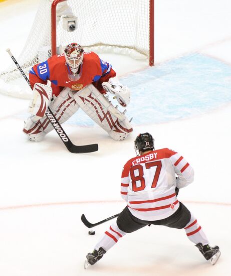 XXI Olympic Winter Games. Ice Hockey. Quarterfinals