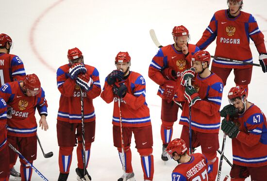 XXI Olympic Winter Games. Ice Hockey. Quarterfinals