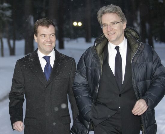 Dmitry Medvedev gives interview to Paris Match