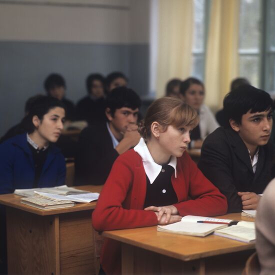 Dagestanian school pupils
