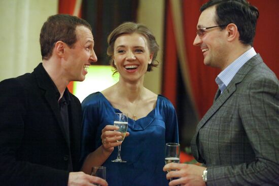 Igor Vernik, Kseniya Alfyorova and Yegor Beroyev