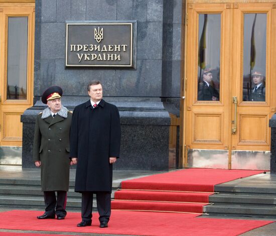 Ivan Svida and Viktor Yanukovych