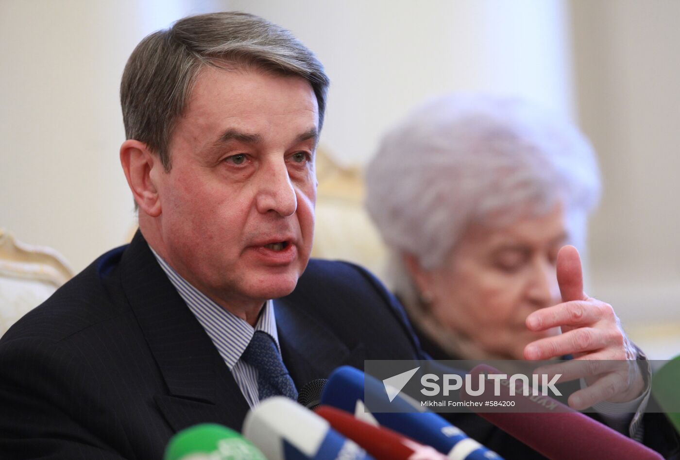 Russia's culture minister Alexander Avdeyev
