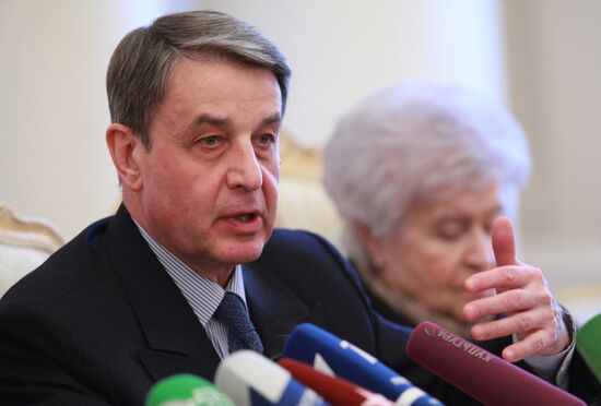 Russia's culture minister Alexander Avdeyev