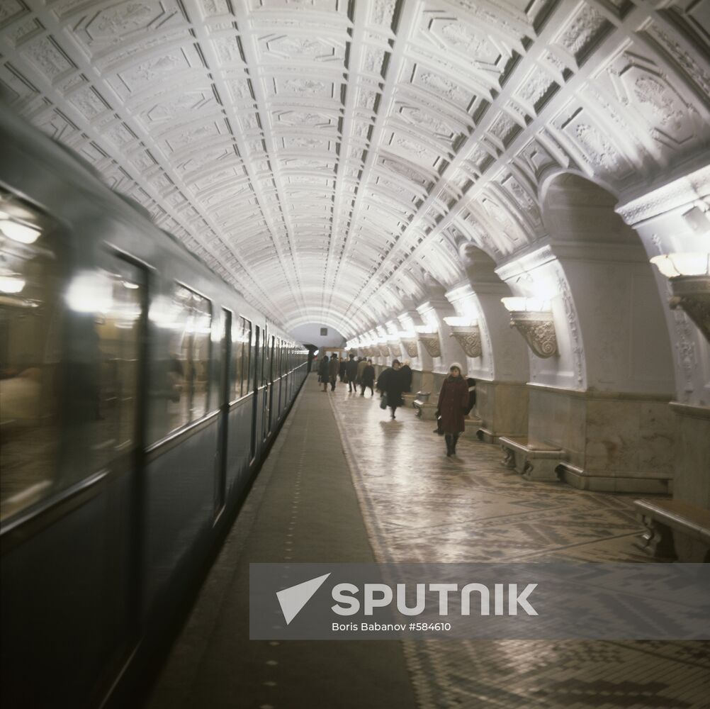Belarusskaya metro station