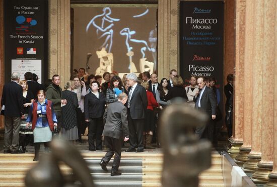 "Picasso. Moscow" exhibition at Pushkin Fine Arts Museum
