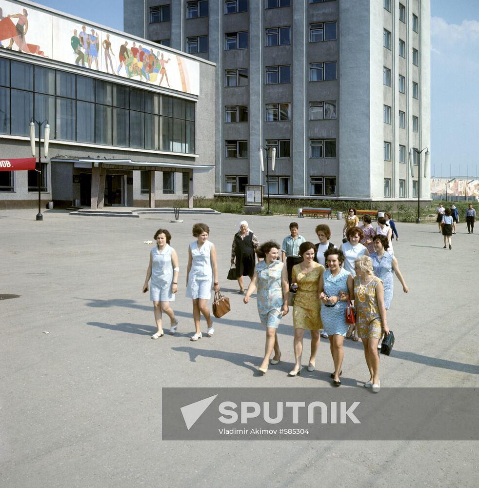 Main building of Ivanovo Worsted Combine