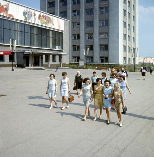 Main building of Ivanovo Worsted Combine