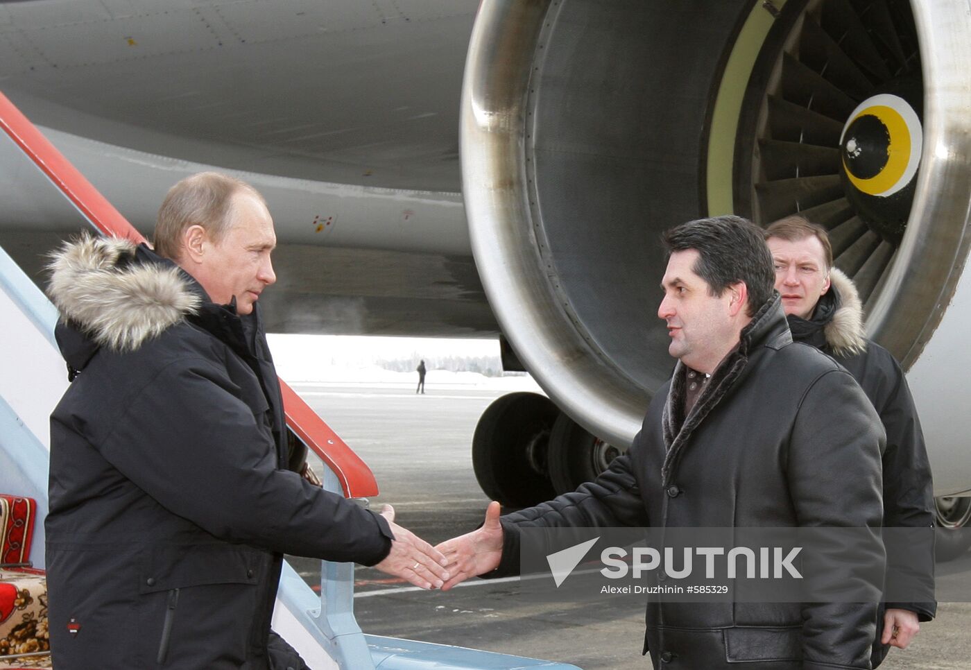 Vladimir Putin in Tyumen
