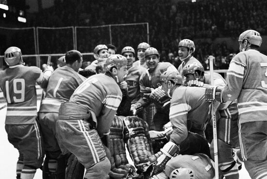 USSR vs. Czechoslovakia ice hockey final