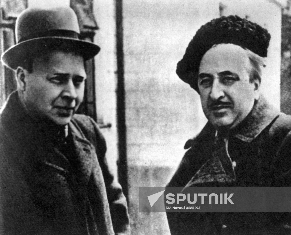 Lev Kuleshov and Arkady Gaidar
